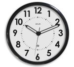 Orologio da parete Automatic DST Orion - con radiocontrollo - diametro 36 cm - bianco/nero - Cep