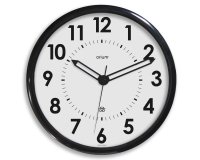 Orologio da parete Automatic DST Orion - con radiocontrollo - diametro 36 cm - bianco/nero - Cep