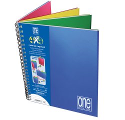 Blasetti One Color writing notebook A4+ 124 sheets Multicolour