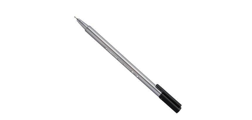 Penna Fineliner triplus - tratto 0,30mm - nero - Staedtler