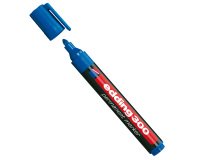 Marcatore permanente 300 - punta conica - da 1,5 a 3 mm - blu - Edding