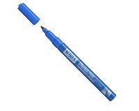 Marcatore permanente N50S - punta tonda - blu  - Pentel