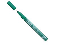Marcatore permanente N50S  - punta tonda - verde - Pentel