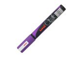 Marcatore a gesso liquido Uni Chalk Marker - punta tonda da 1,80-2,50mm - viola - Uni Mitsubishi