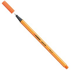 Fineliner Point 88 - tratto 0,4 mm - vermiglio 30 - Stabilo
