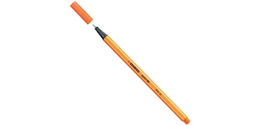 Fineliner Point 88 - tratto 0,4 mm - vermiglio 30 - Stabilo
