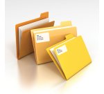 TICO Etichette adesive in carta bianca 190x61mm, 4 etichette per foglio A4, adesivo permanente, laser/inkjet, 100 fogli