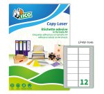 Tico Copy laser premium self-adhesive label White 1200 pc(s)
