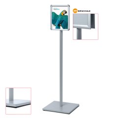 Catching pole design standard 25 mm round corners a4 double-sided
