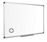 Lavagna magnetica Maya a quadretti - 60 x 90 cm - bianco - Bi-Office