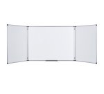 Lavagna magnetica Maya Trio - 90 x 240 cm (aperta) - bianco - Bi-Office