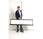 Schermo di proiezione su treppiede - 150 x 150 cm - bianco - Bi-Office