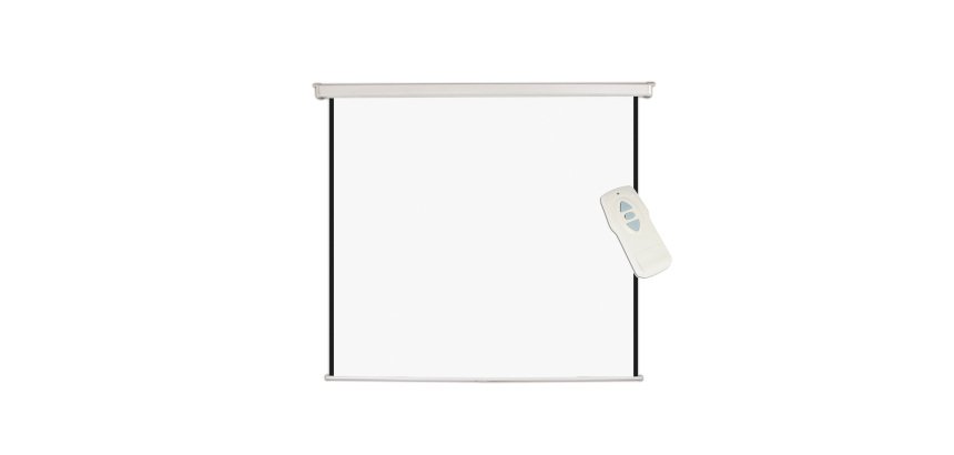 Schermo elettrico di proiezione - 180 x 180 cm - bianco - Bi-Office