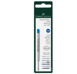 Refill XB - punta 0,7mm fusto blu - per penna Polyball - Faber-Castell