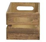 Cassetta classica in legno - 21 x 33 x 24,2 cm - Securit