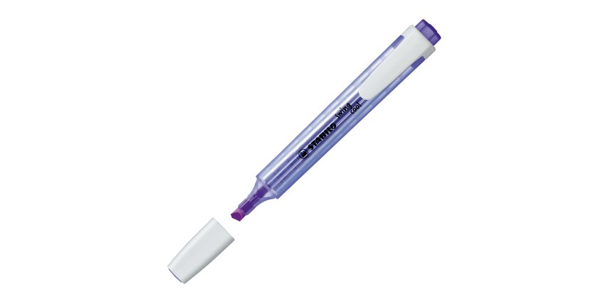 Evidenziatore Swing Cool - punta a scalpello - tratto 1 - 4 mm - lavanda - Stabilo