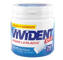 Barattolo Vivident Xylit Upgrade - conf. 75 pezzi