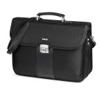Cartella in tessuto - extra strong - nero - 44x31x20cm - City Time