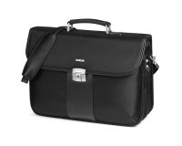 Cartella in tessuto - extra strong - nero - 44x31x20cm - City Time