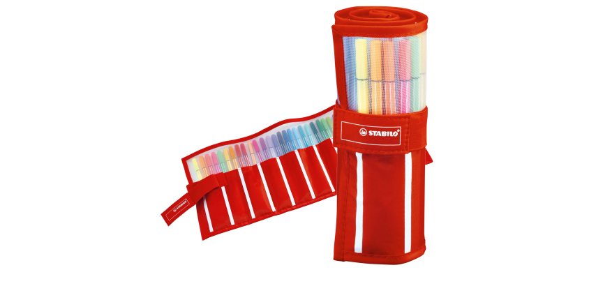 Pennarelli Pen 68 - colori assortiti - Stabilo - rollerset 30 pezzi