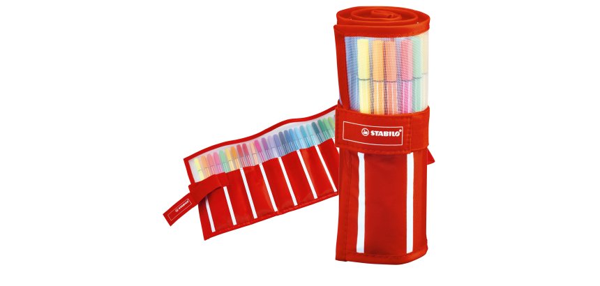 Pennarelli Pen 68 - colori assortiti - Stabilo - rollerset 30 pezzi