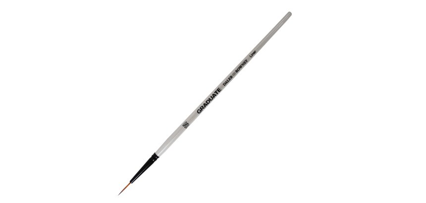 Pennello sintetico Graduate - extra fine - manico corto - n. 10/0  - Daler Rowney