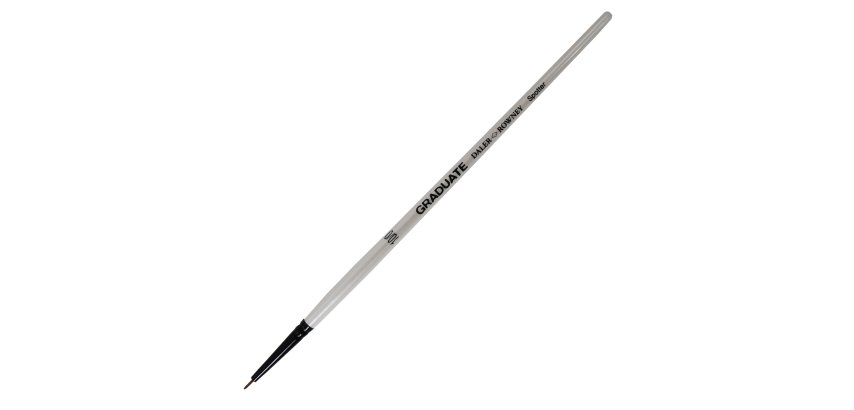 Pennello sintetico Graduate - punta extra lunga - manico corto - n.10/0 - Daler Rowney