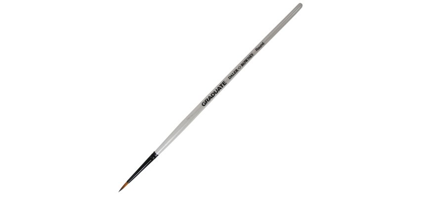 Pennello sintetico Graduate - tondo - manico corto - n. 4 - Daler Rowney
