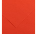 Foglio Colorline - 70x100 cm - 220 gr - rosso vivo - Canson