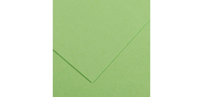 Foglio Colorline - 70x100 cm - 220 gr - verde mela - Canson