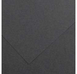 Foglio Colorline - 70x100 cm - 220 gr - grigio scuro - Canson