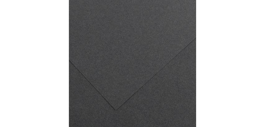 Foglio Colorline - 70x100 cm - 220 gr - grigio scuro - Canson
