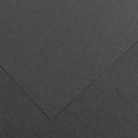 Foglio Colorline - 70x100 cm - 220 gr - grigio scuro - Canson