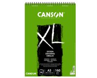 Album spiralato lato corto XL drawing - A3 - 160 gr - 50 fogli - Canson