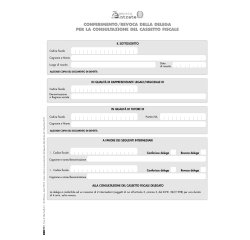 Modulo per conferimento revoca - cass. Fiscale - 29,7x21cm - Edipro
