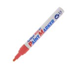 Marcatore permanente A 400 - a vernice - punta tonda - 2,3 mm - rosso - Artline