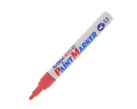 Marcatore perrmanente A 400 - a vernice - punta tonda - 2,3 mm - rosso - Artline
