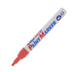 Marcatore perrmanente A 400 - a vernice - punta tonda - 2,3 mm - rosso - Artline