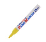 Marcatore permanente A 400 - a vernice - punta tonda - 2,3 mm - giallo - Artline