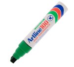 Marcatore permanente A 100 - punta scalpello jumbo - 7,50 - 12,00 mm - verde - Artline