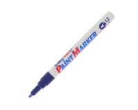Marcatore permanente A 440 - a vernice - punta tonda fine - 1,2 mm - blu - Artline