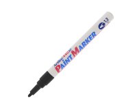 Marcatore permanente A 440 - a vernice - punta tonda fine - 1,2 mm - nero - Artline