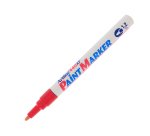 Marcatore permanente A 440 - a vernice - punta tonda fine - 1,2 mm - rosso - Artline
