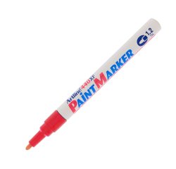 EN_Rotulador artline marcador permanente ek-440 xf rojo -punta redonda 1.2 mm -metal caucho y plastico