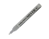 Marcatore permanente A 900 - a vernice - punta tonda - 2,3 mm - argento - Artline