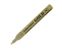 Marcatore permanente A 900 - a vernice - punta tonda - 2,3 mm - oro - Artline