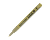 Marcatore permanente A 990 - a vernice - punta tonda fine - 1,2 mm - oro - Artline