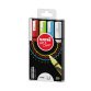 Marcatore a gesso liquido Uni Chalk Marker - punta tonda 1,80 - 2,50 mm - Uni Mitsubishi - busta 4 pezzi