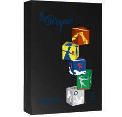 Carta Le Cirque - A4 - 160 gr - nero 400 - Favini - conf. 250 fogli