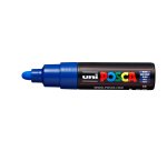 Marcatore a base d'acqua Uni Posca  PC7M - punta tonda large 4,5 mm-5,5mm - blu - Uni Mitsubishi